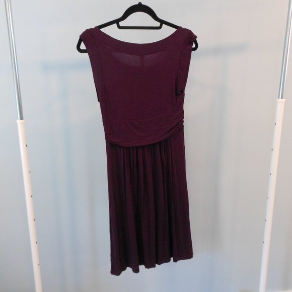 Modcloth Plum Dress - Size Large - Picture 5 of 6